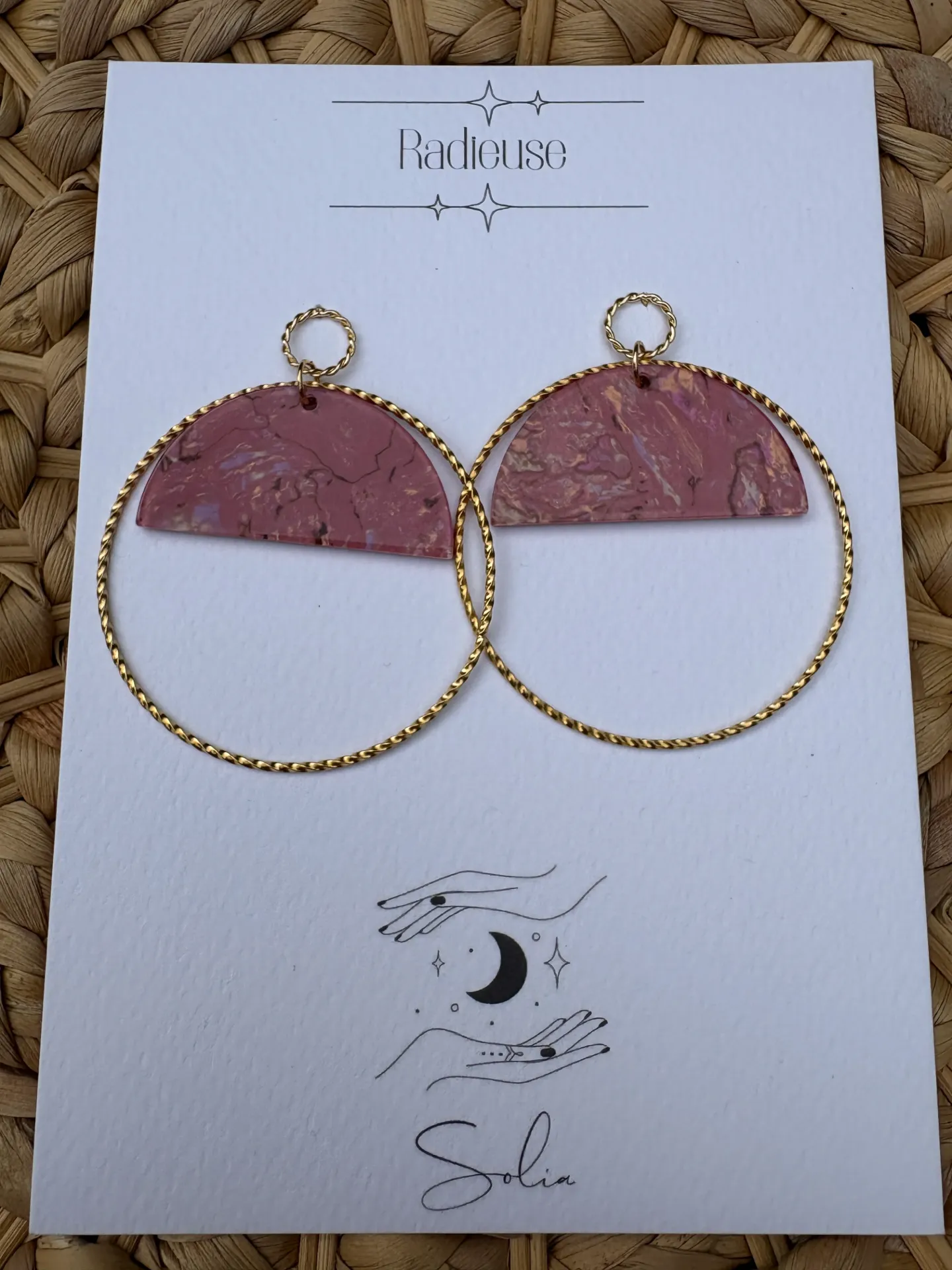 Boucles d'oreilles Solia