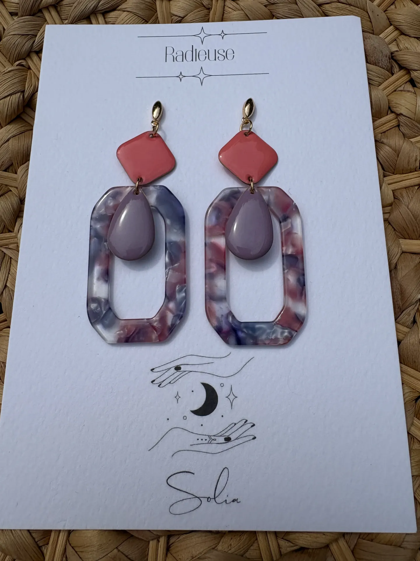 Boucles d'oreilles Solia