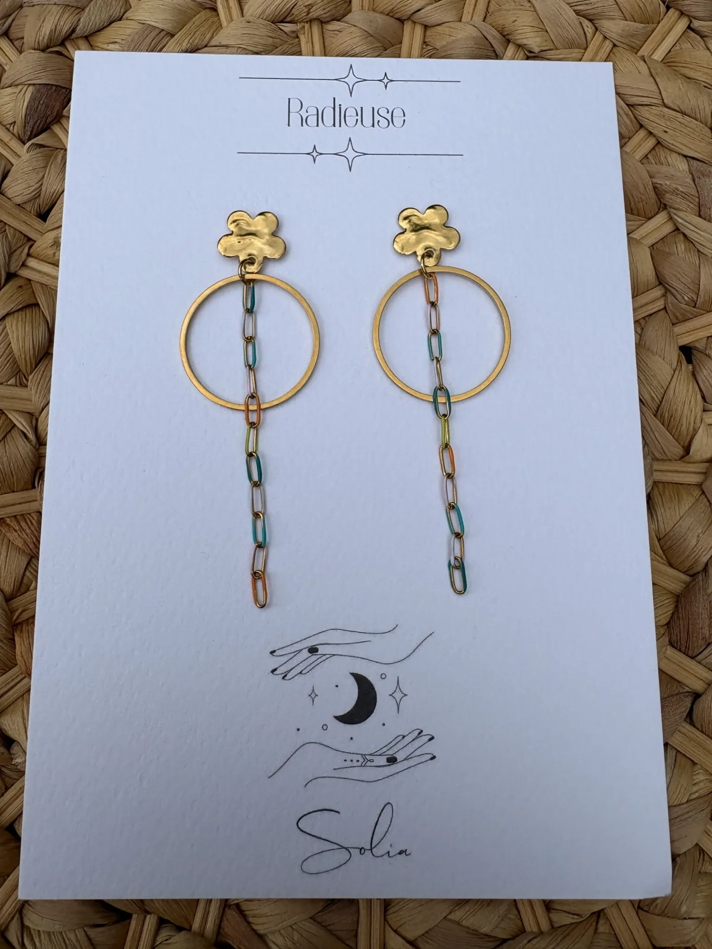 Boucles d'oreilles Solia