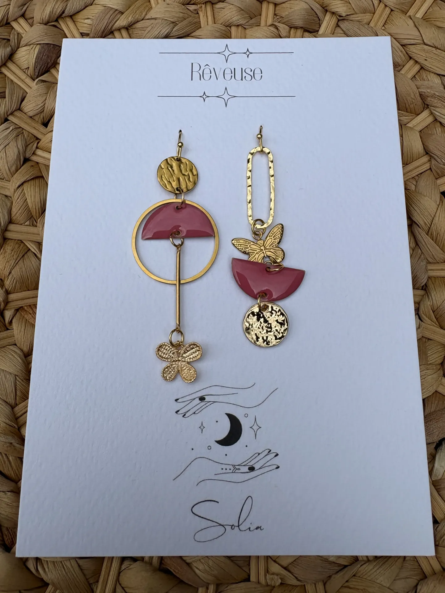 Boucles d'oreilles Solia