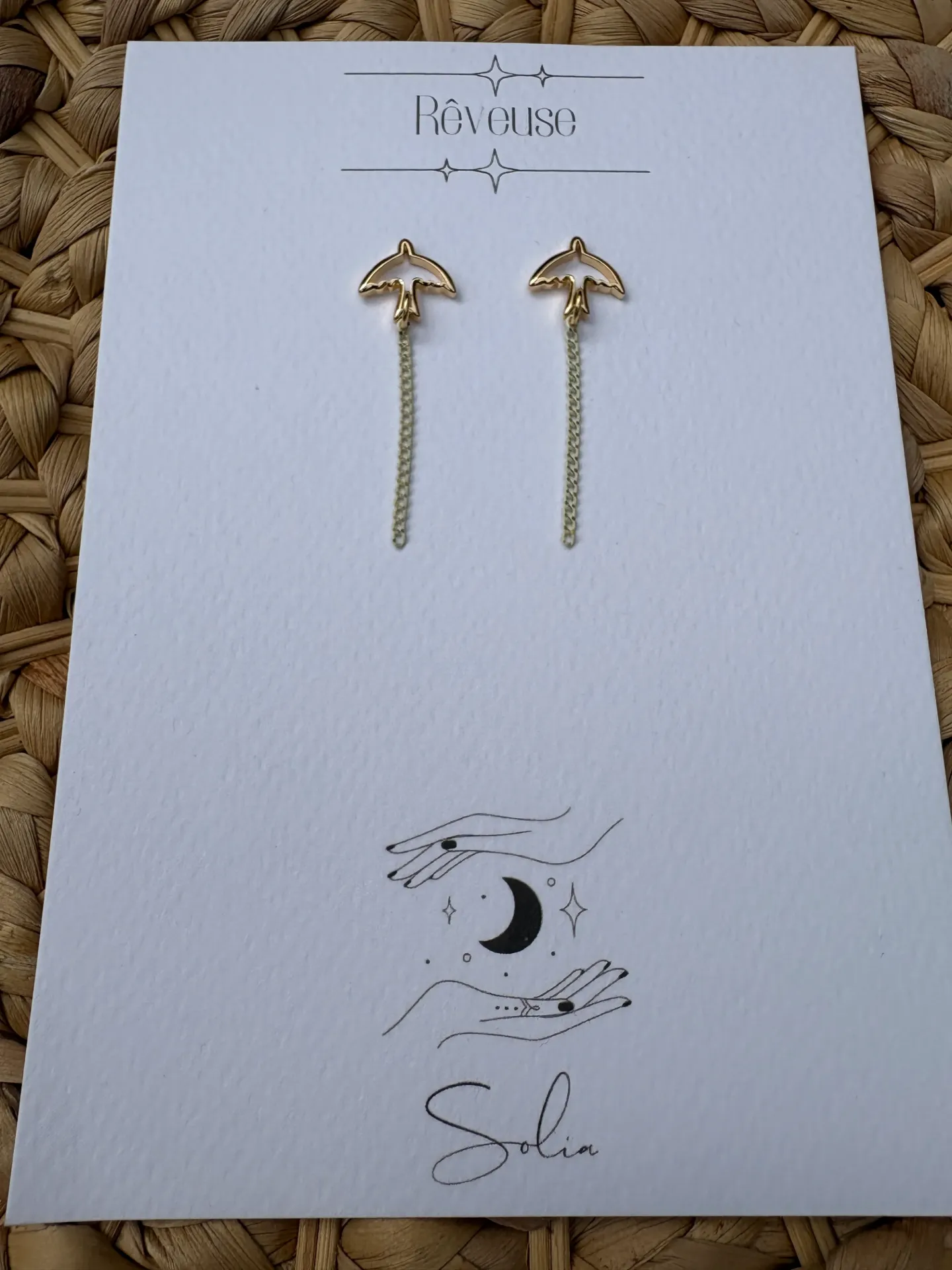 Boucles d'oreilles Solia