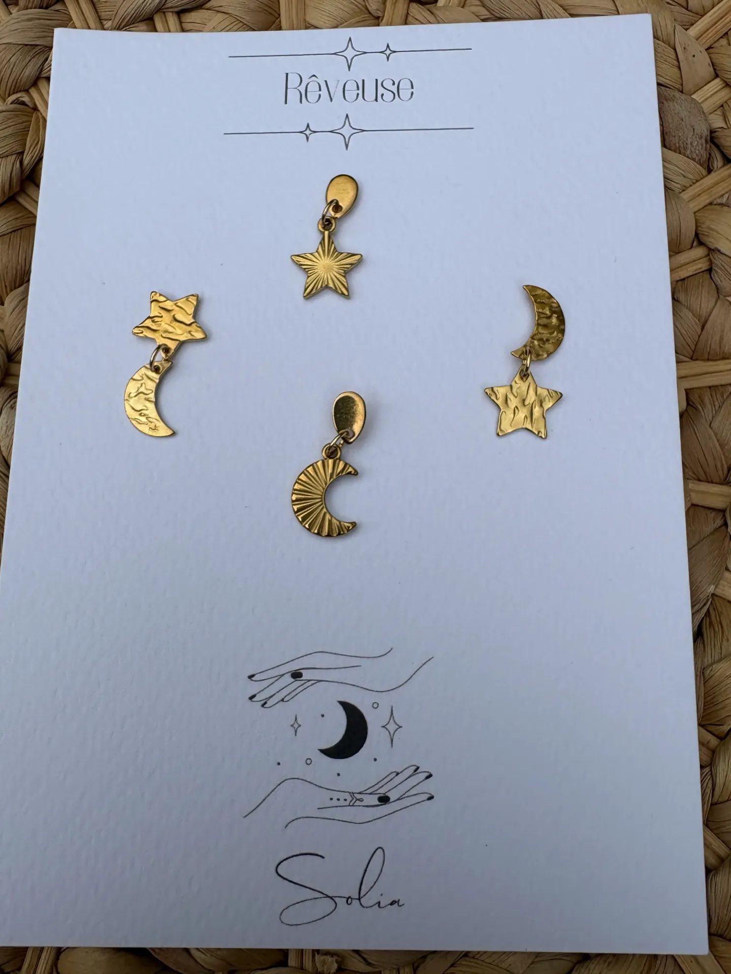 Boucles d'oreilles Solia