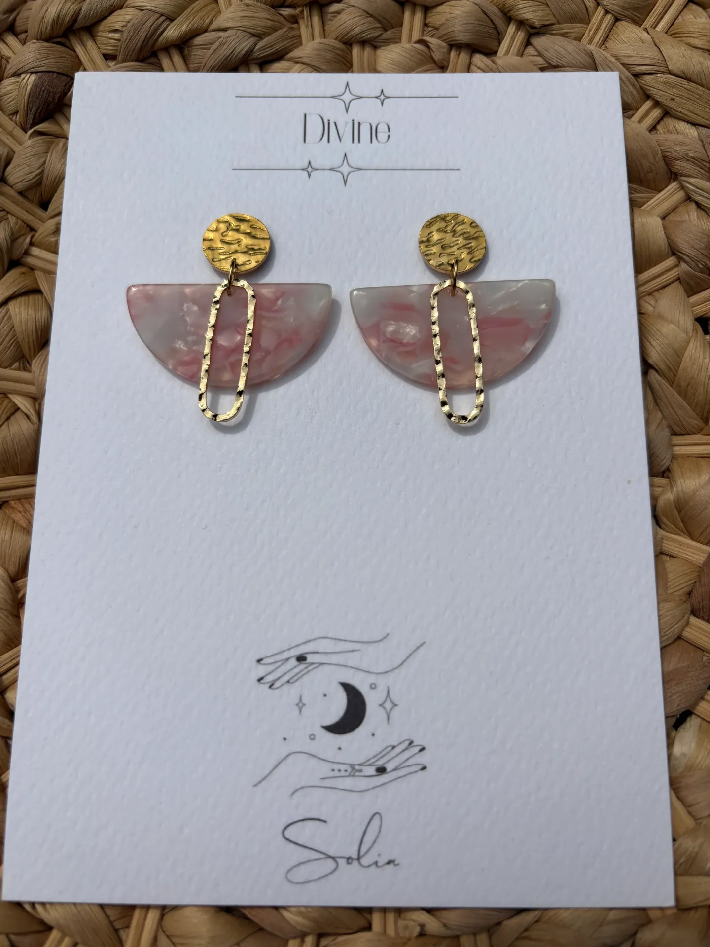 Boucles d'oreilles Solia