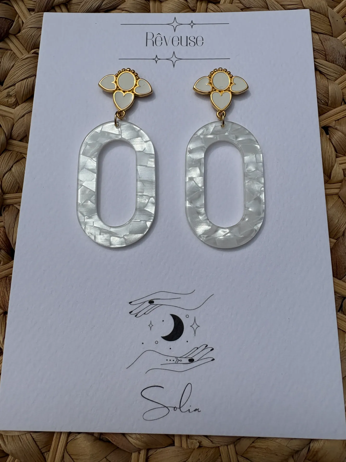 Boucles d'oreilles Solia