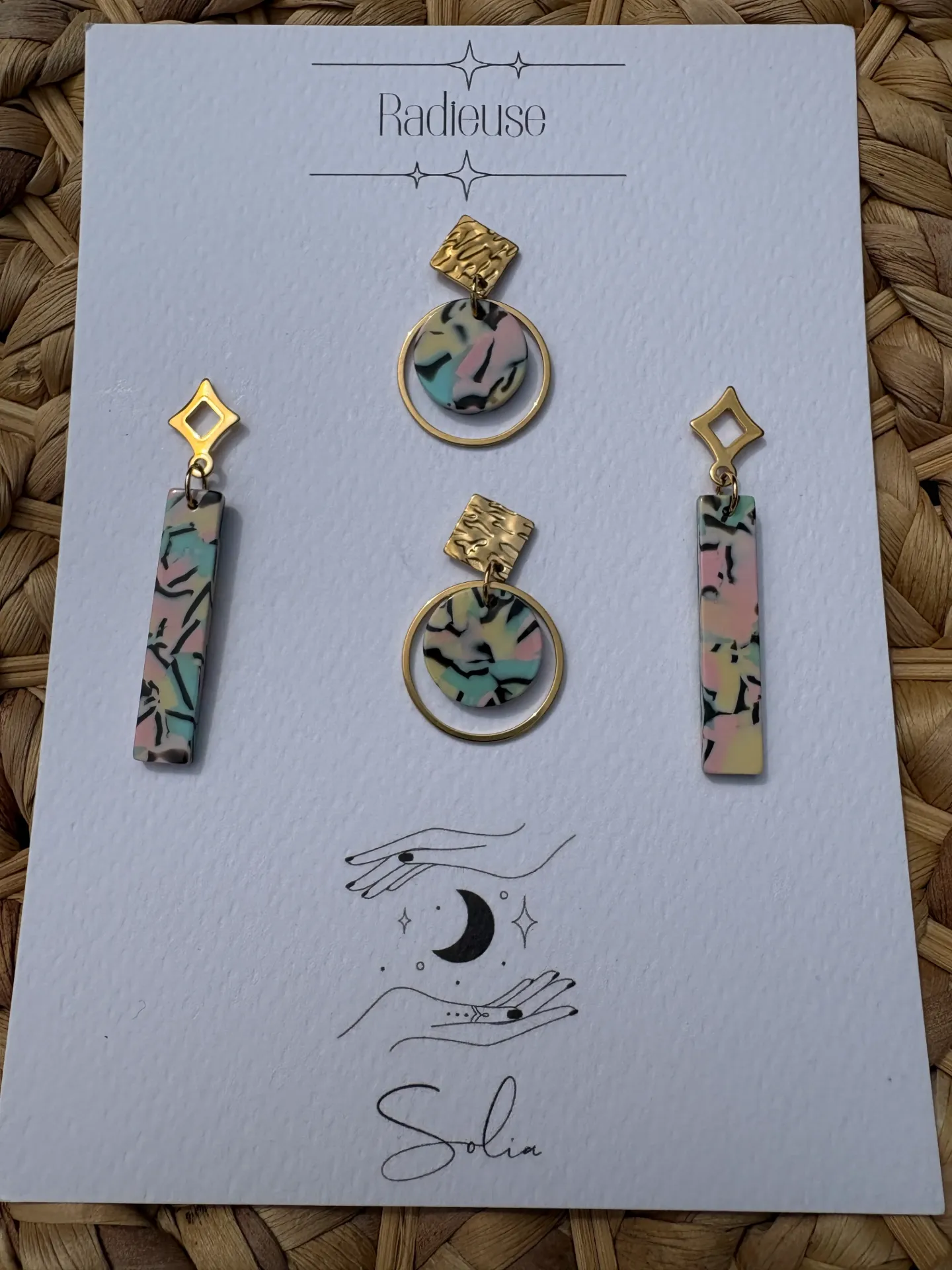 Boucles d'oreilles Solia