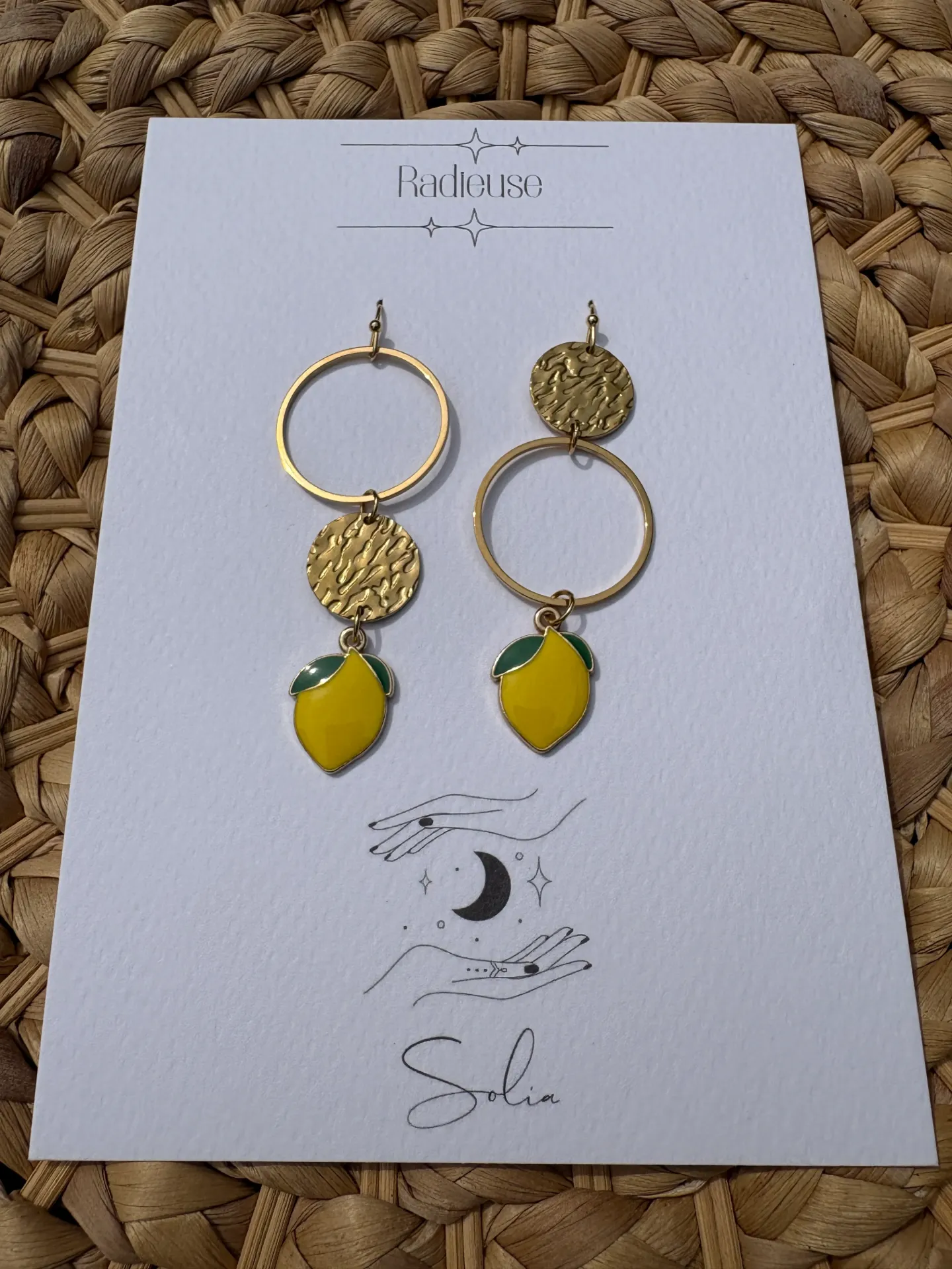 Boucles d'oreilles Solia