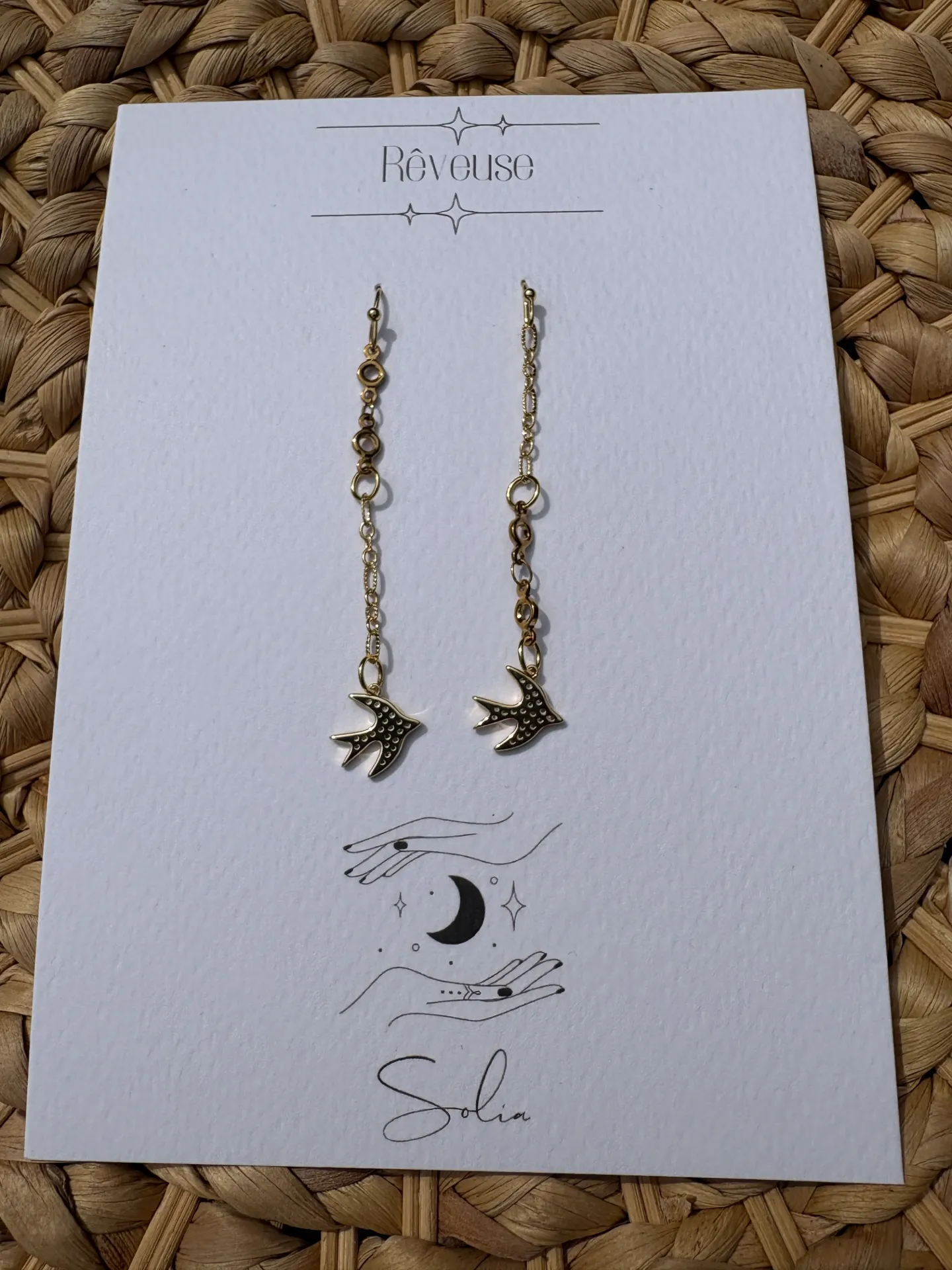 Boucles d'oreilles Solia