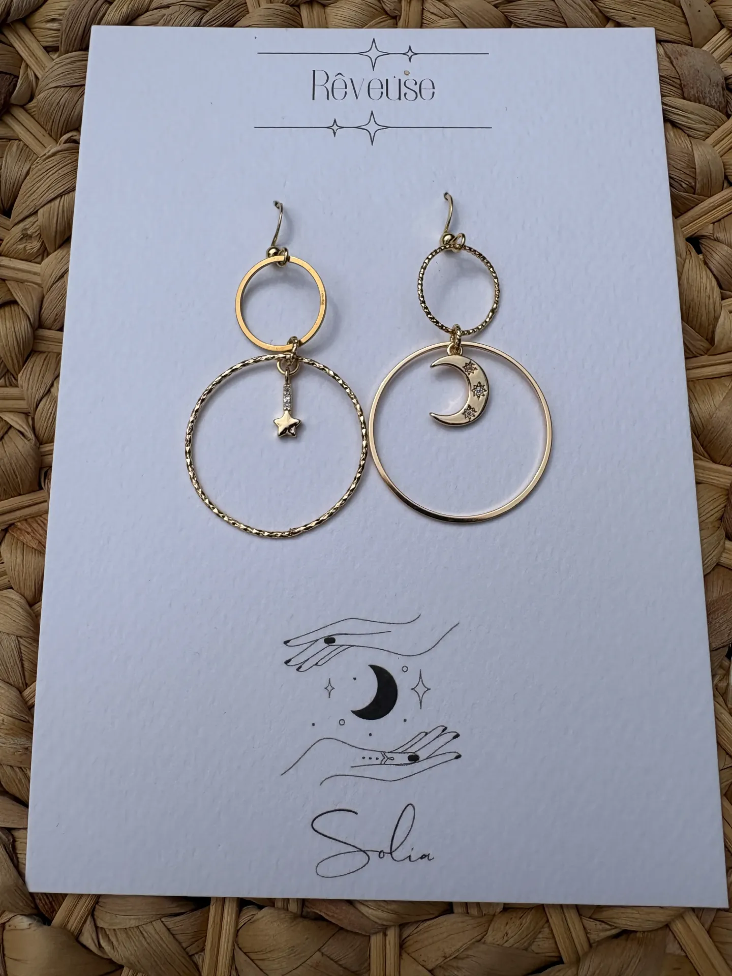 Boucles d'oreilles Solia