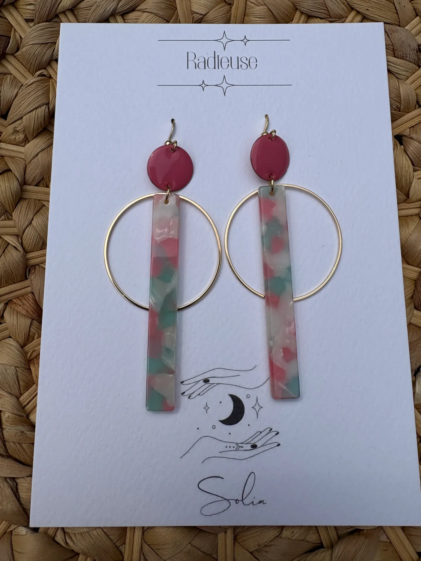Boucles d'oreilles Solia