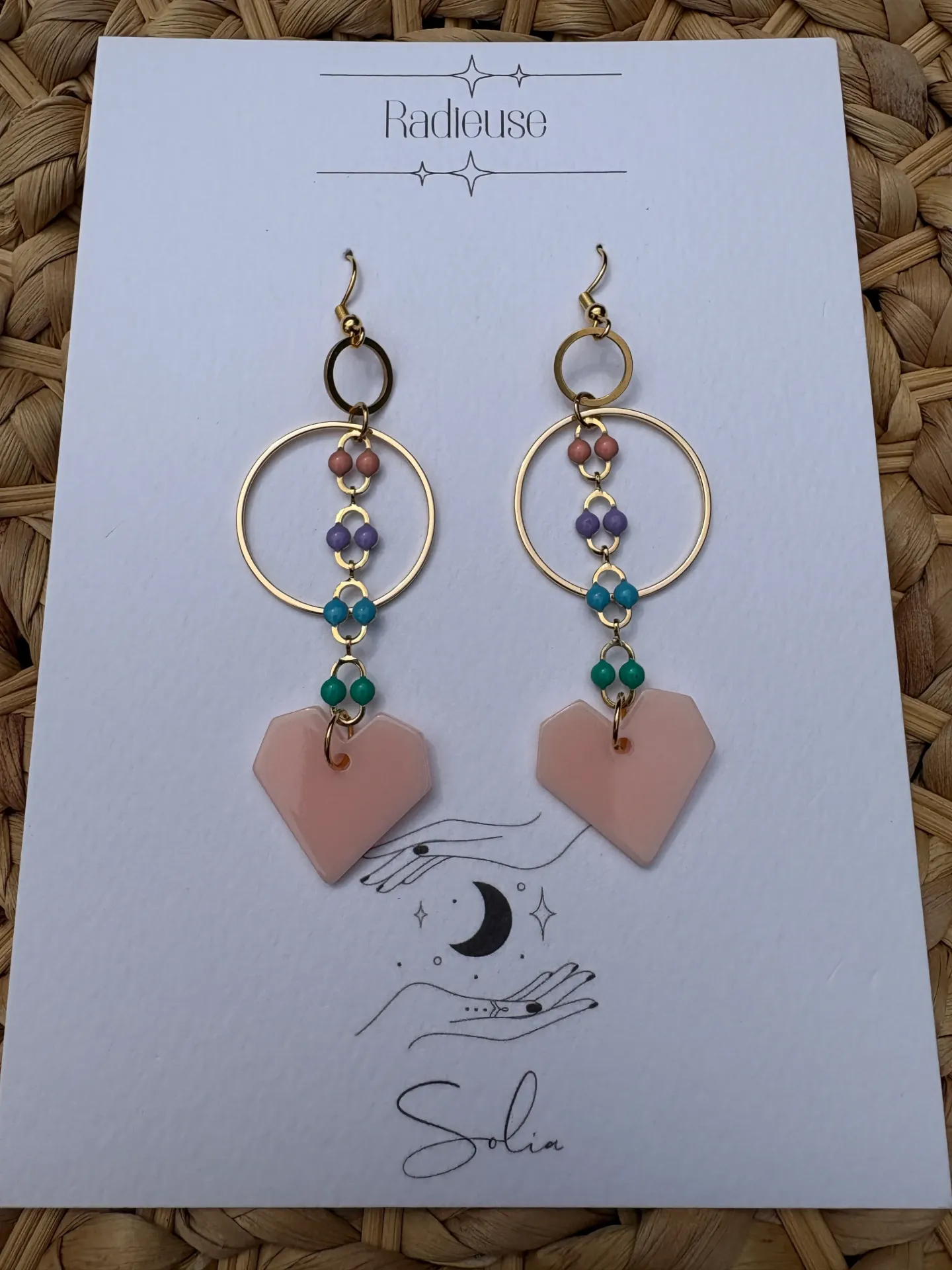 Boucles d'oreilles Solia