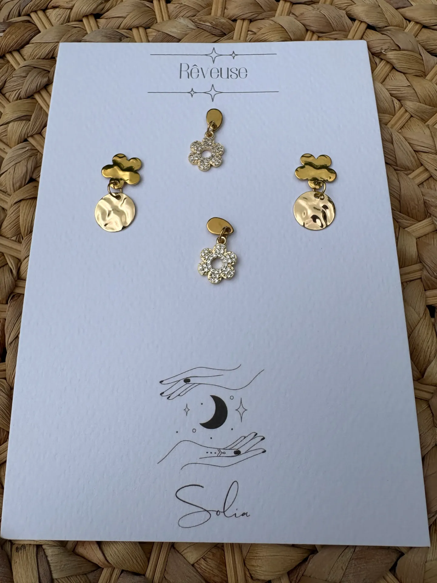 Boucles d'oreilles Solia