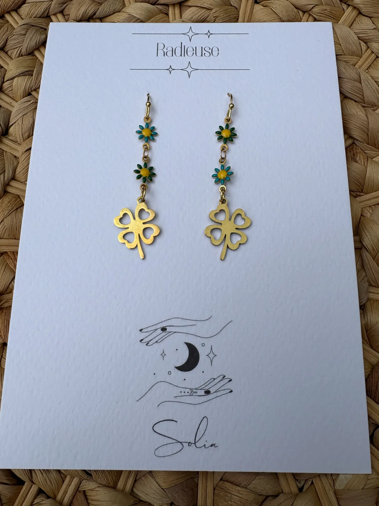 Boucles d'oreilles Solia