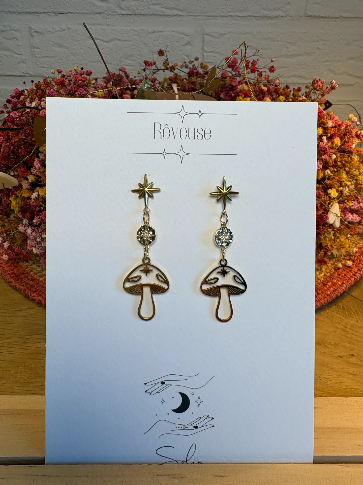 Boucles d'oreilles Solia
