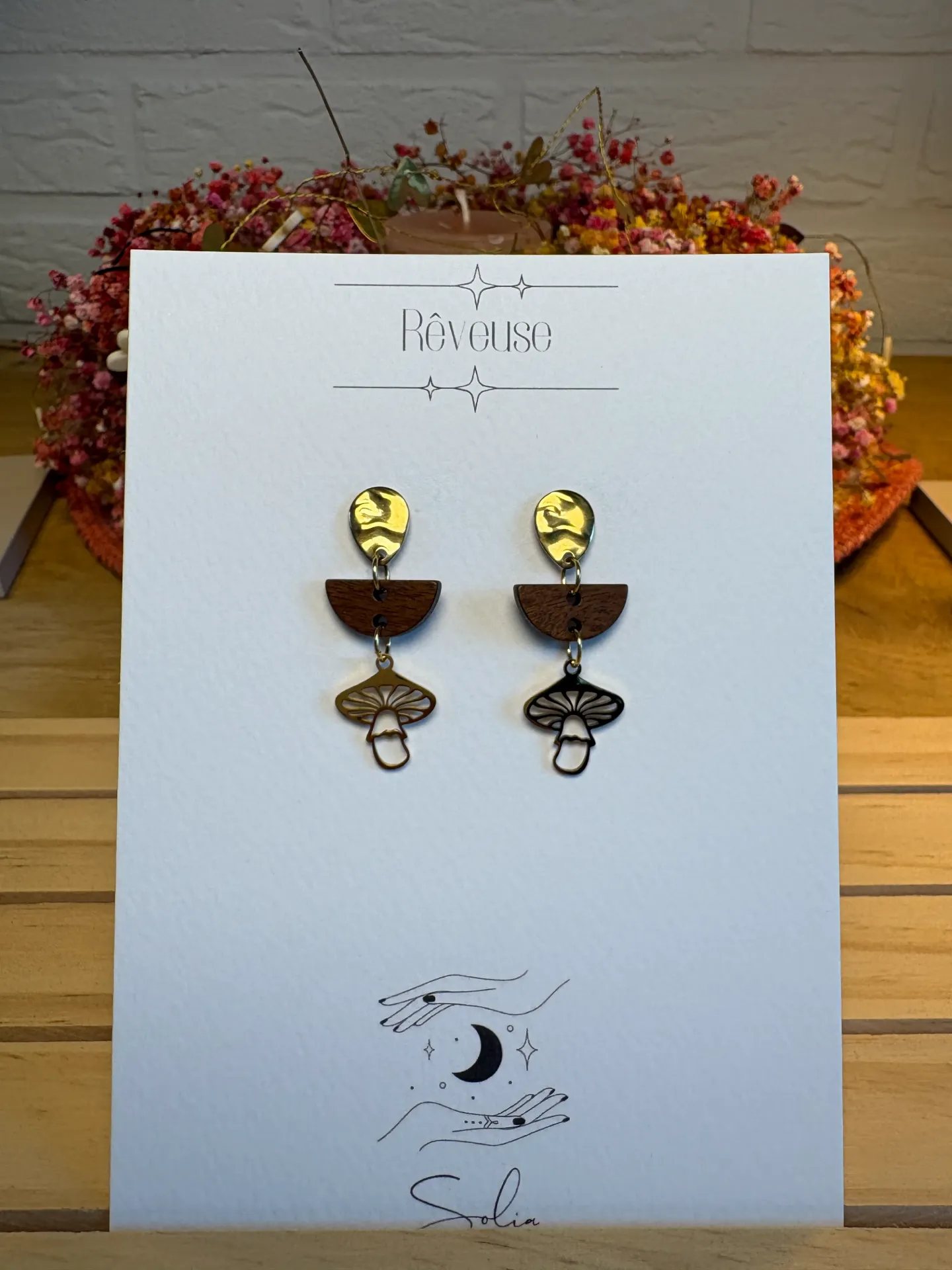 Boucles d'oreilles Solia