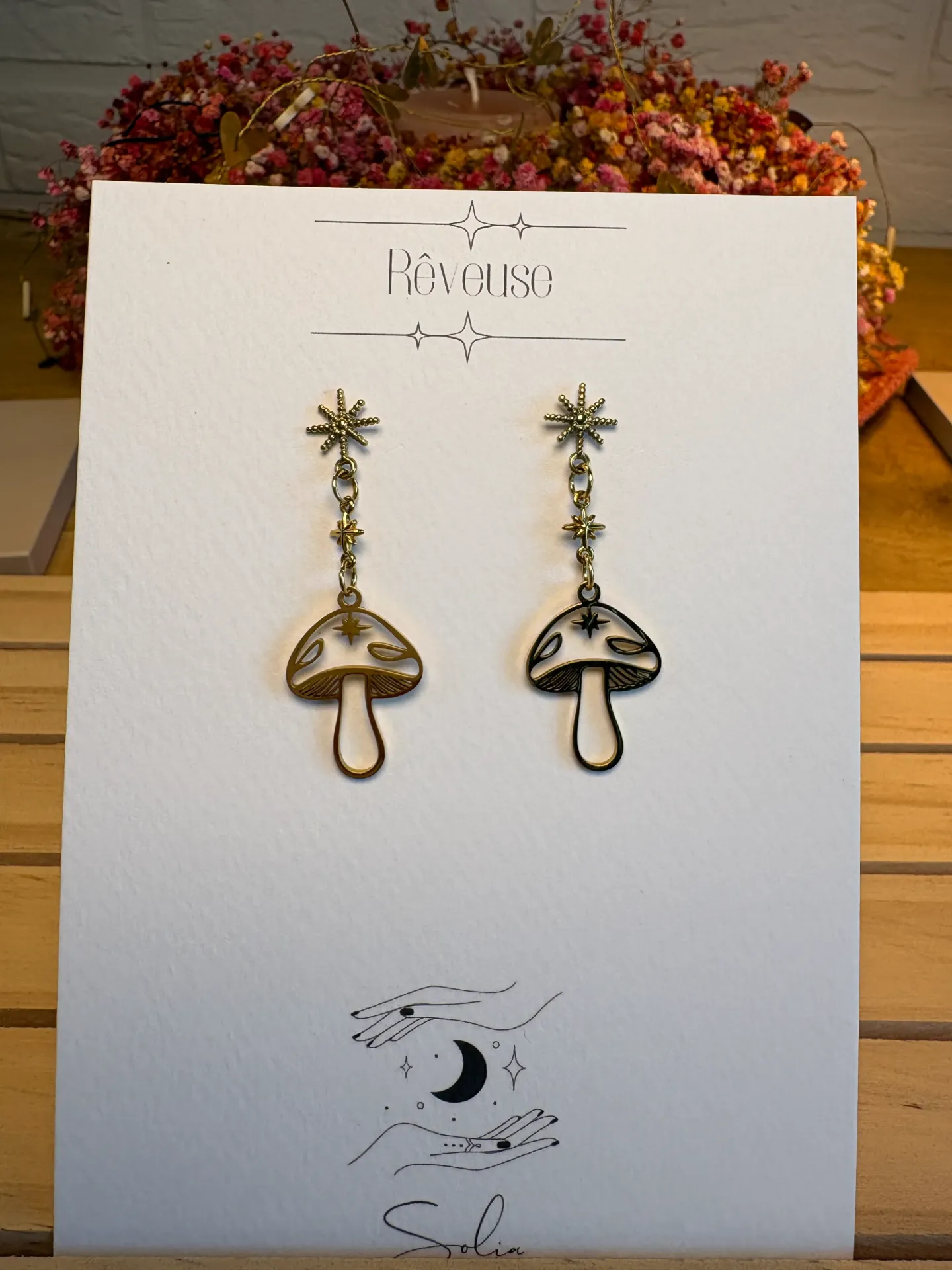 Boucles d'oreilles Solia