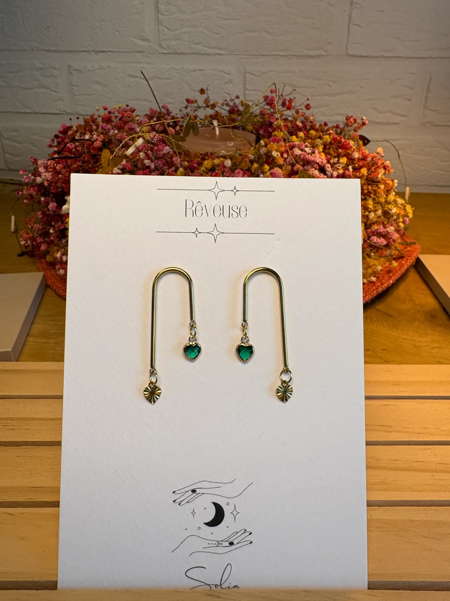 Boucles d'oreilles Solia