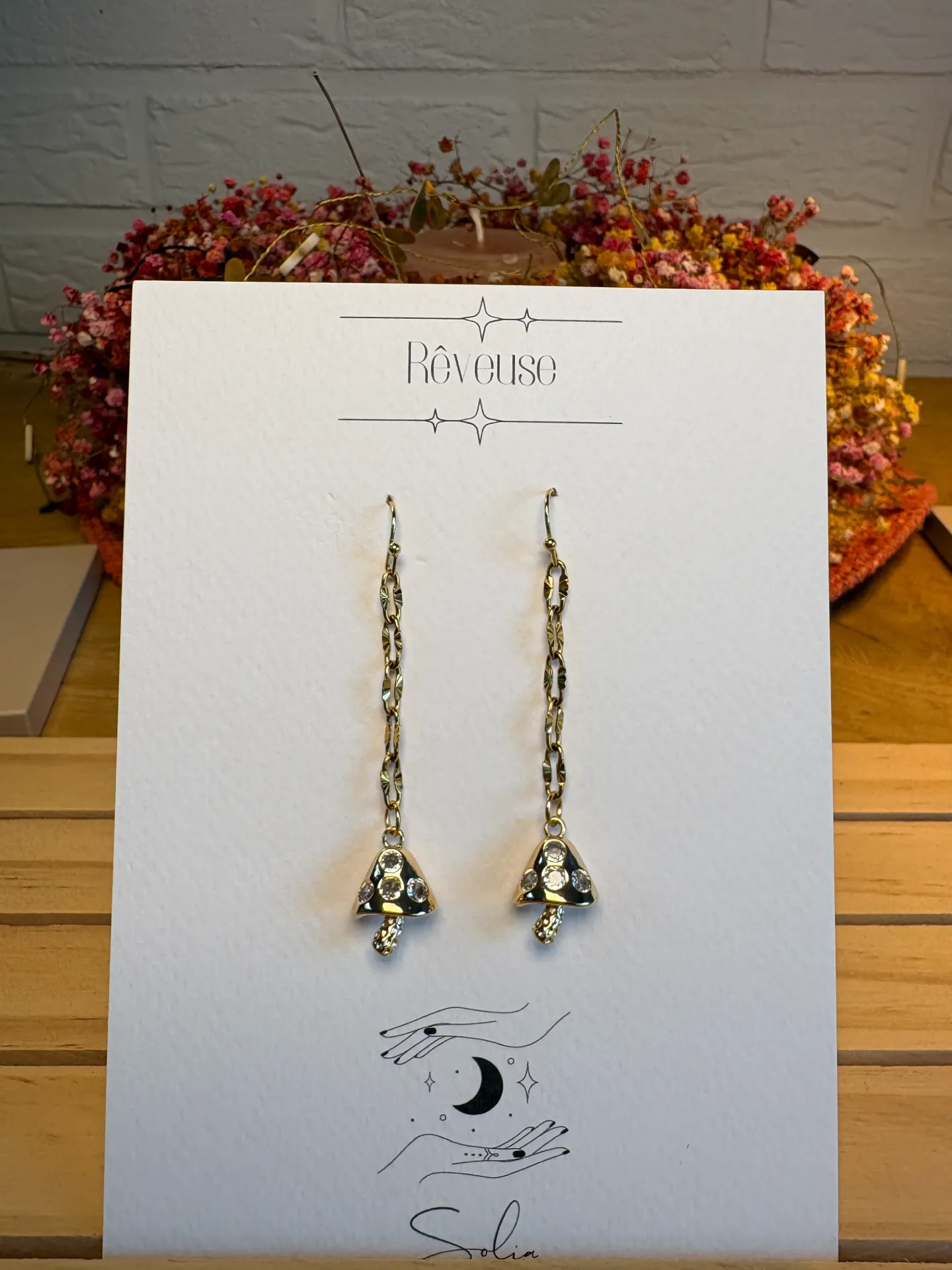 Boucles d'oreilles Solia