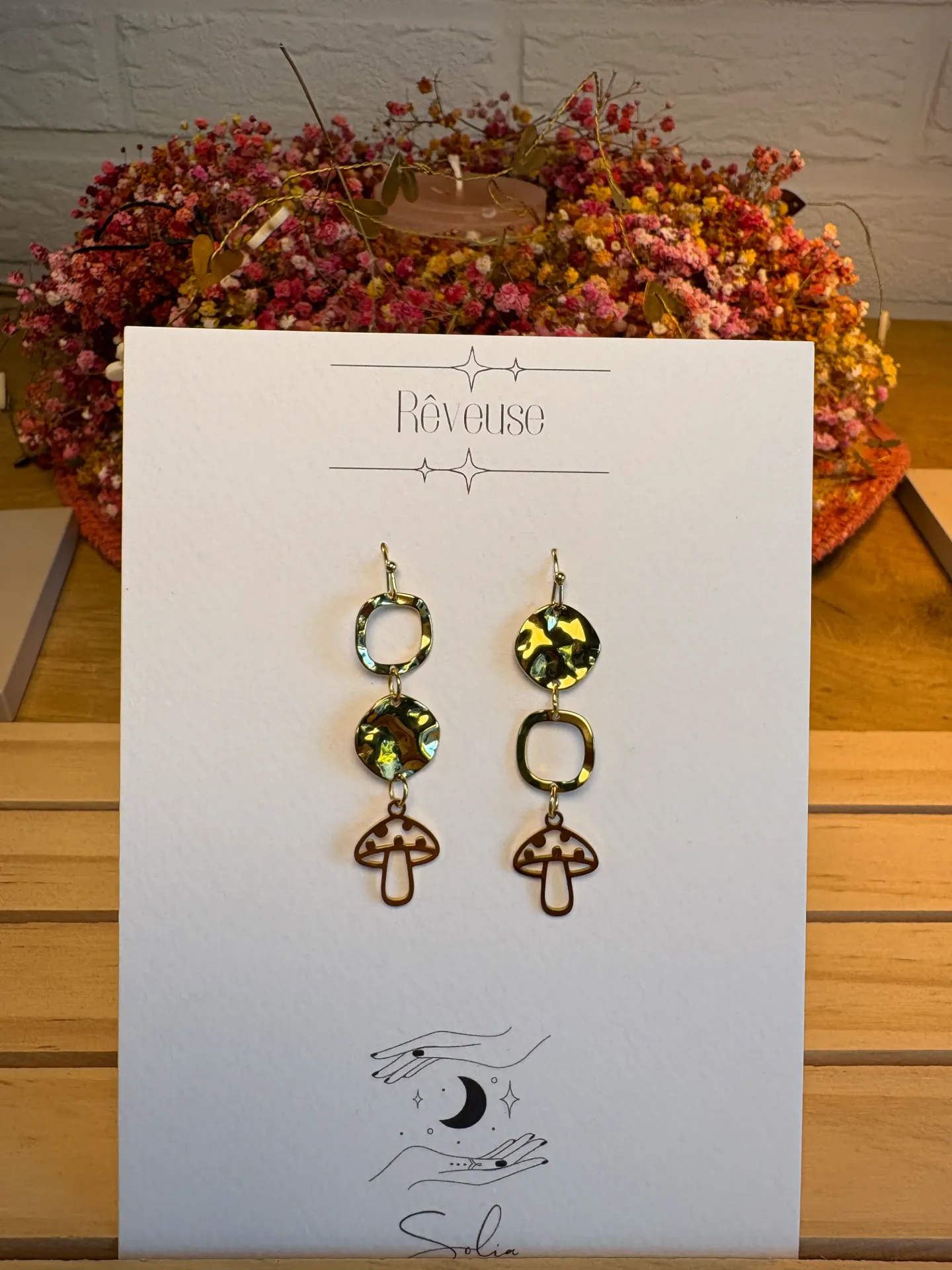 Boucles d'oreilles Solia