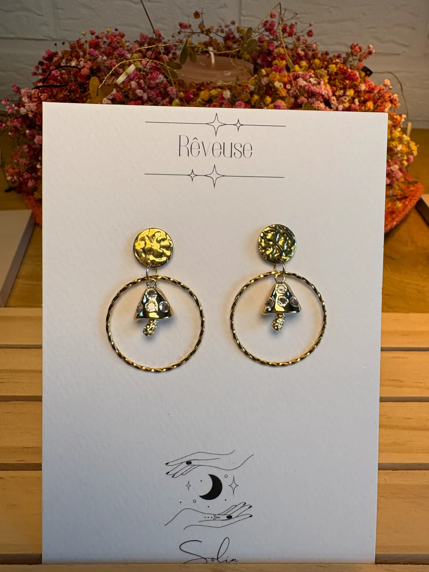 Boucles d'oreilles Solia