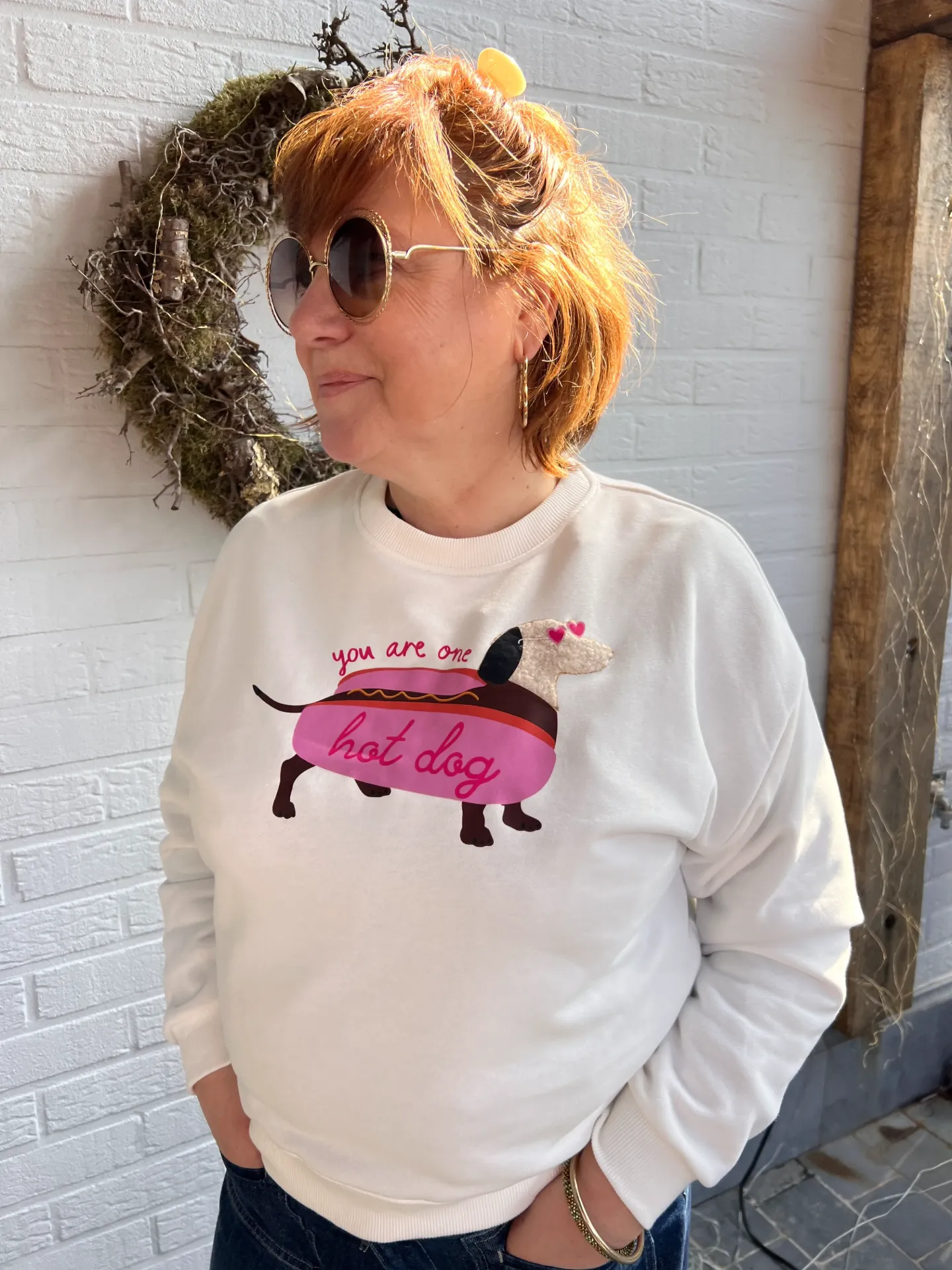 Sweat Gloria (Blanc)