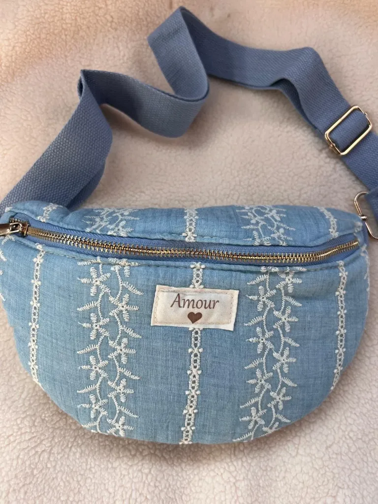 Sac Banane Alexandra (Bleu)