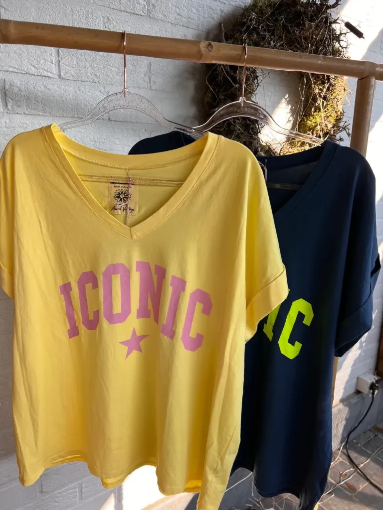 Tee-shirt Justine (Bleu marine)