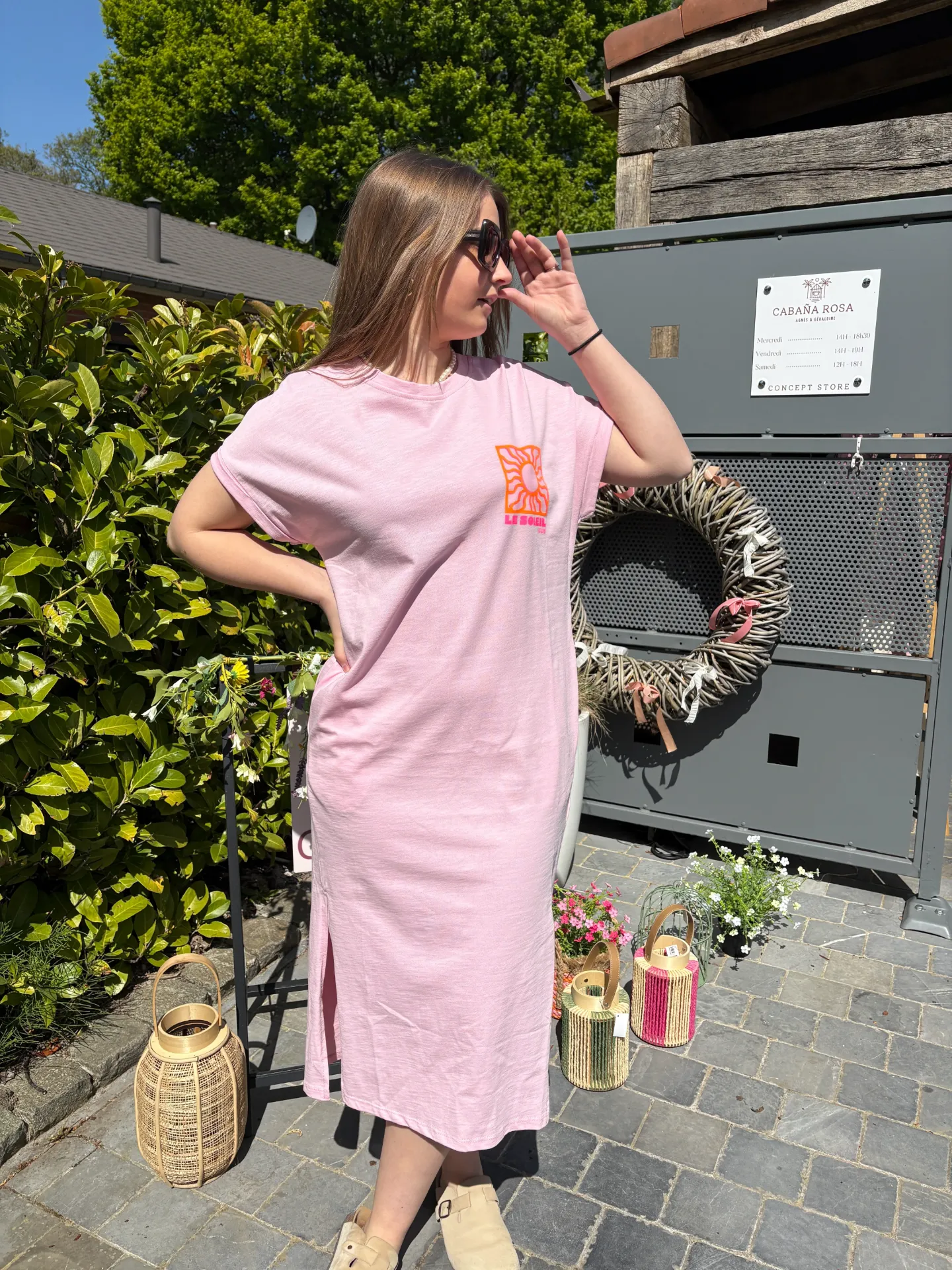 Robe Soleil (Rose pâle)