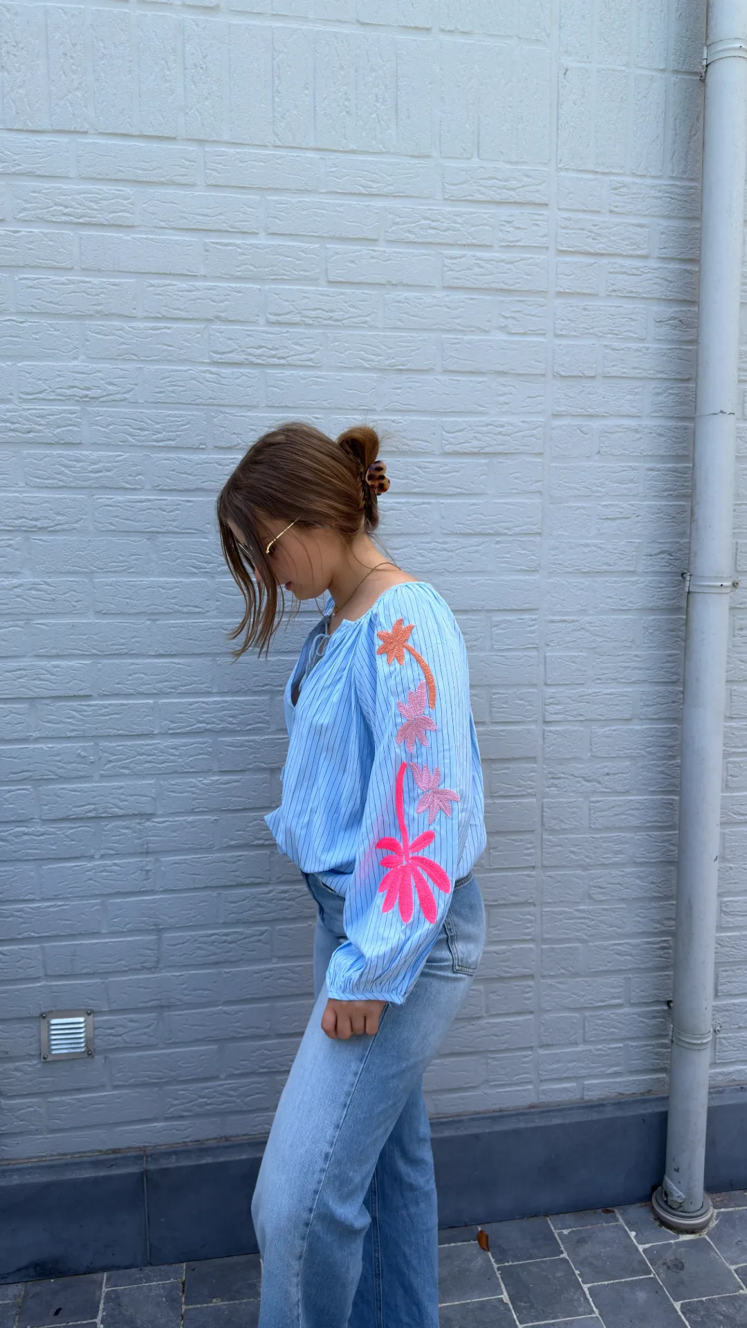 Blouse Siena (Bleu, M)